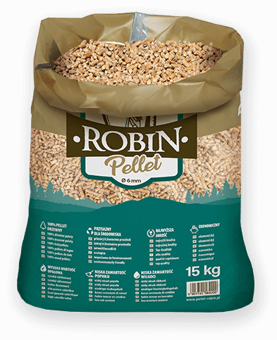 worek pelletu opałowego Robin do kupienia w Dębicy lub sklepie internetowym